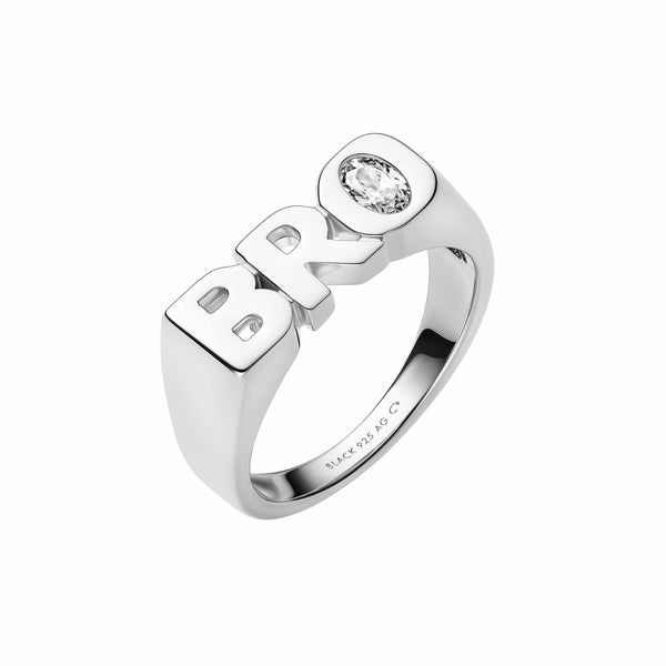 Maria Black Ringe Bro Royal Ring - sølv