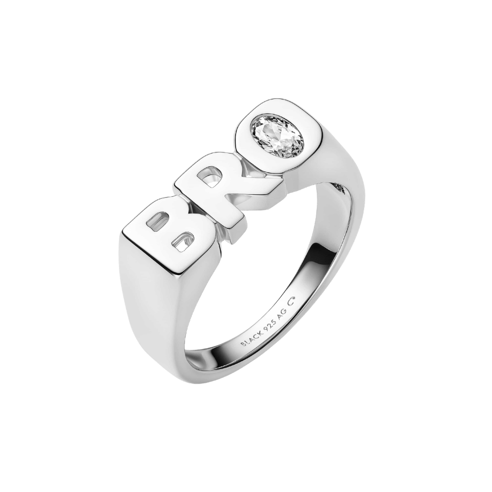 Maria Black Ringe Bro Royal Ring - sølv