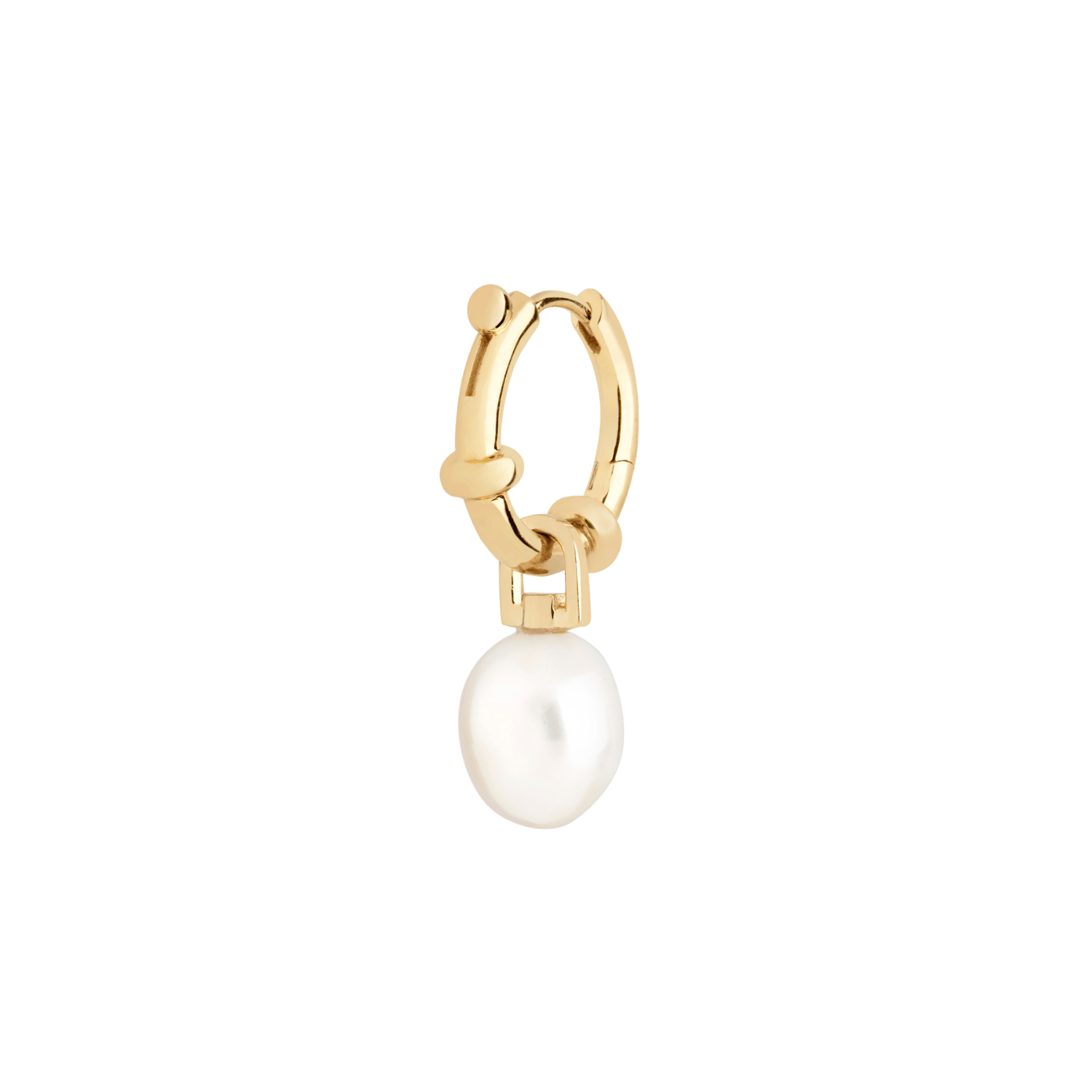Maria Black Øreringe Styk Cha cha ørering - forgyldt 100881YG