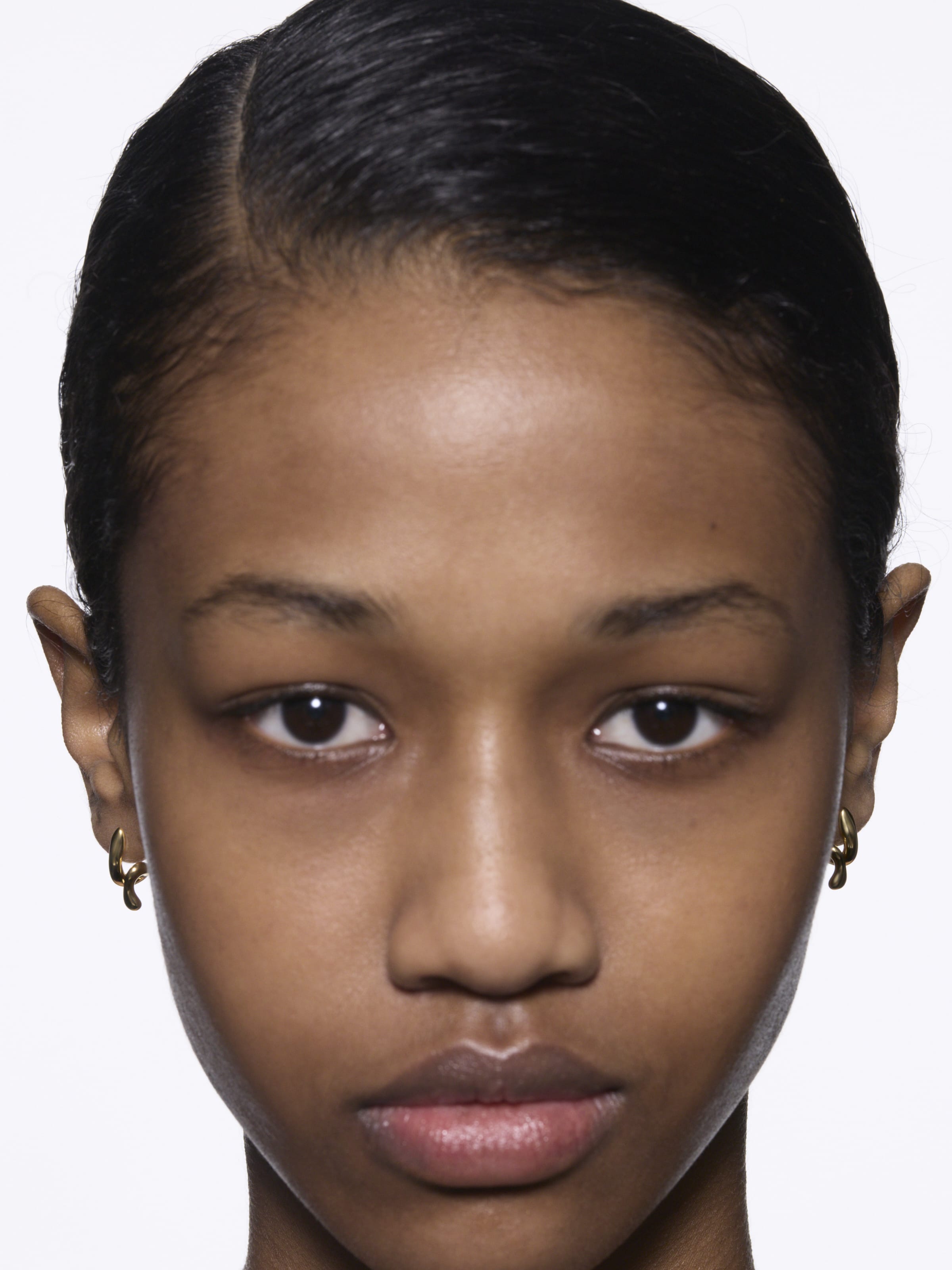 Maria Black Øreringe Coil Stud - Forgyldt