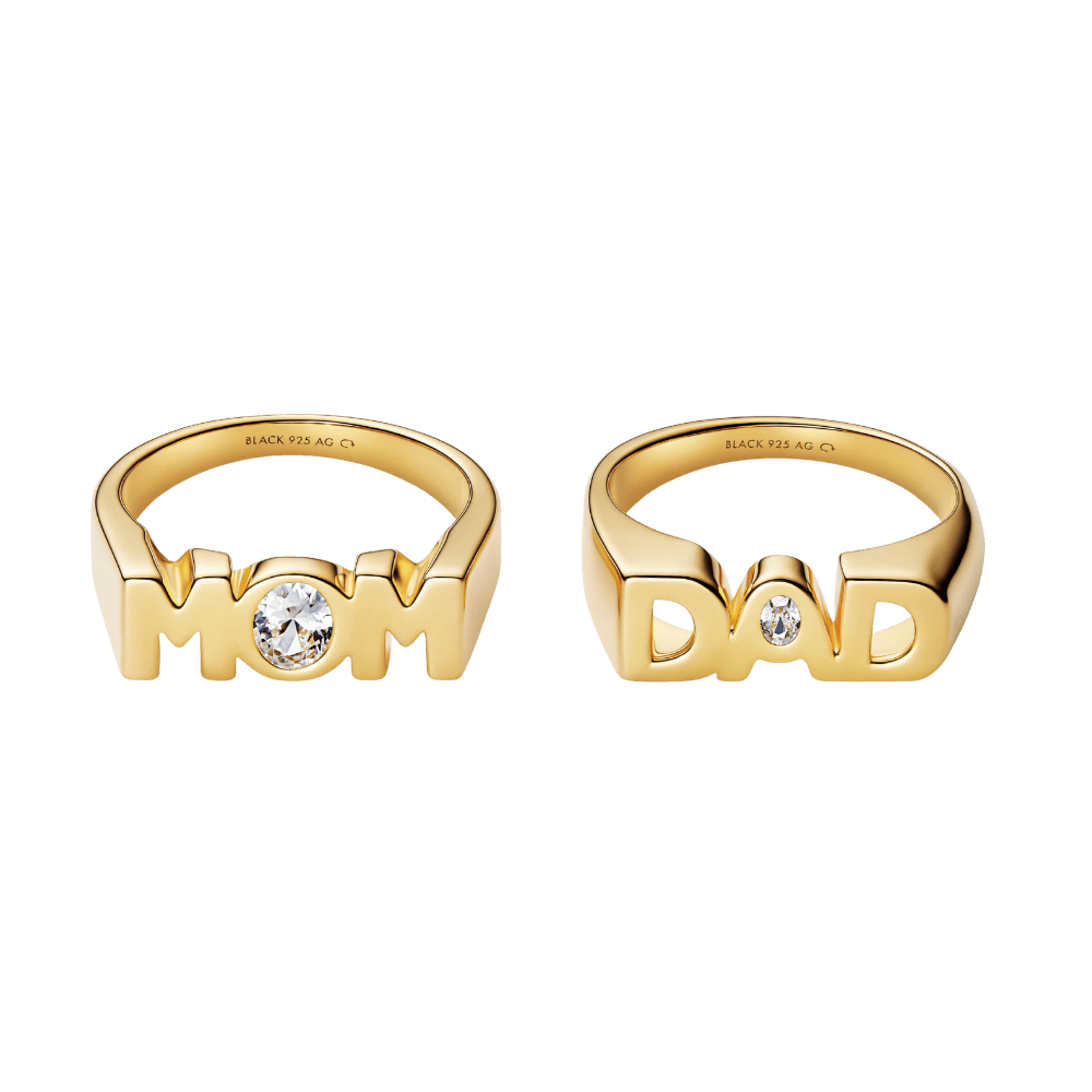 Maria Black Ringe Dad Royal Ring - forgyldt