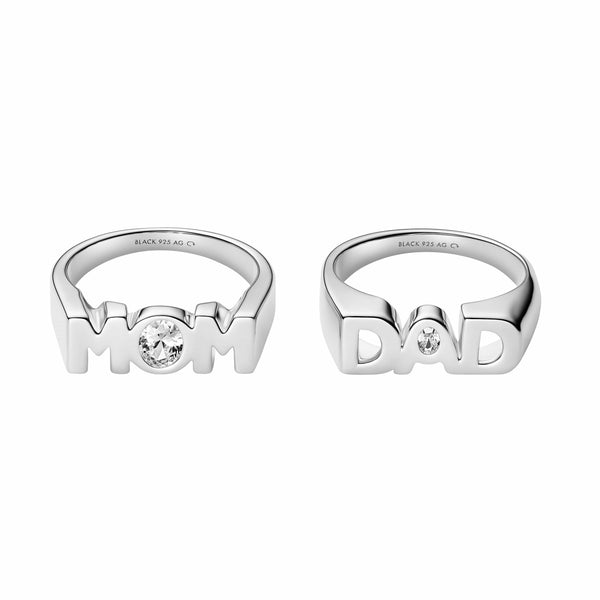 Maria Black Ringe Dad Royal Ring - sølv