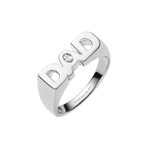 Maria Black Ringe Dad Royal Ring - sølv