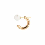 Maria Black Øreringe Forgyldt Frida pearl earring 100773YG-pearl