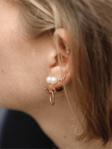 Maria Black Øreringe Frida pearl earring