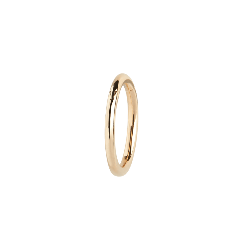 Maria Black Øreringe Hinge Infinity piercing hoop - 14K P1010Y