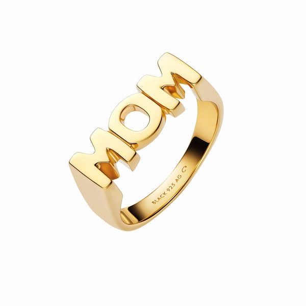 Maria Black Ringe Mom ring - Forgyldt