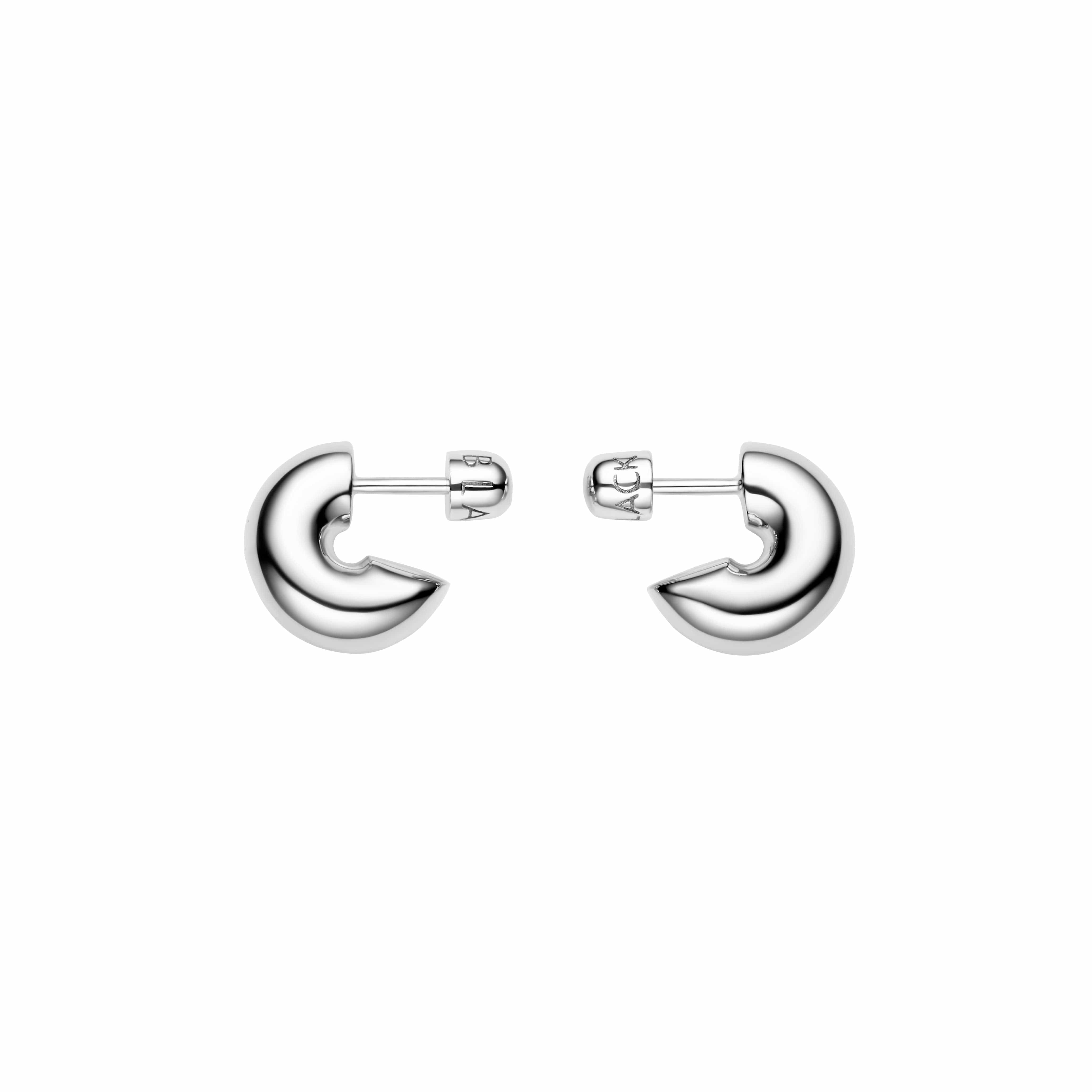 Maria Black Prima Hoop ørering Small - Sølv