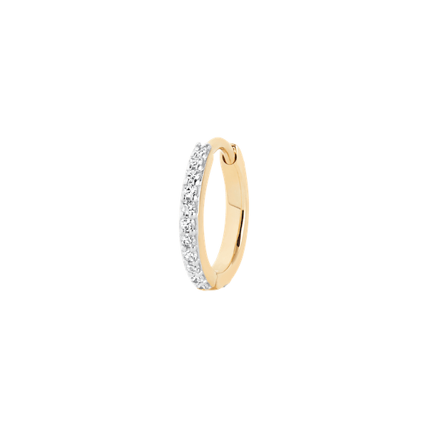 Maria Black Øreringe Rainbow 8 Huggie 14 karat