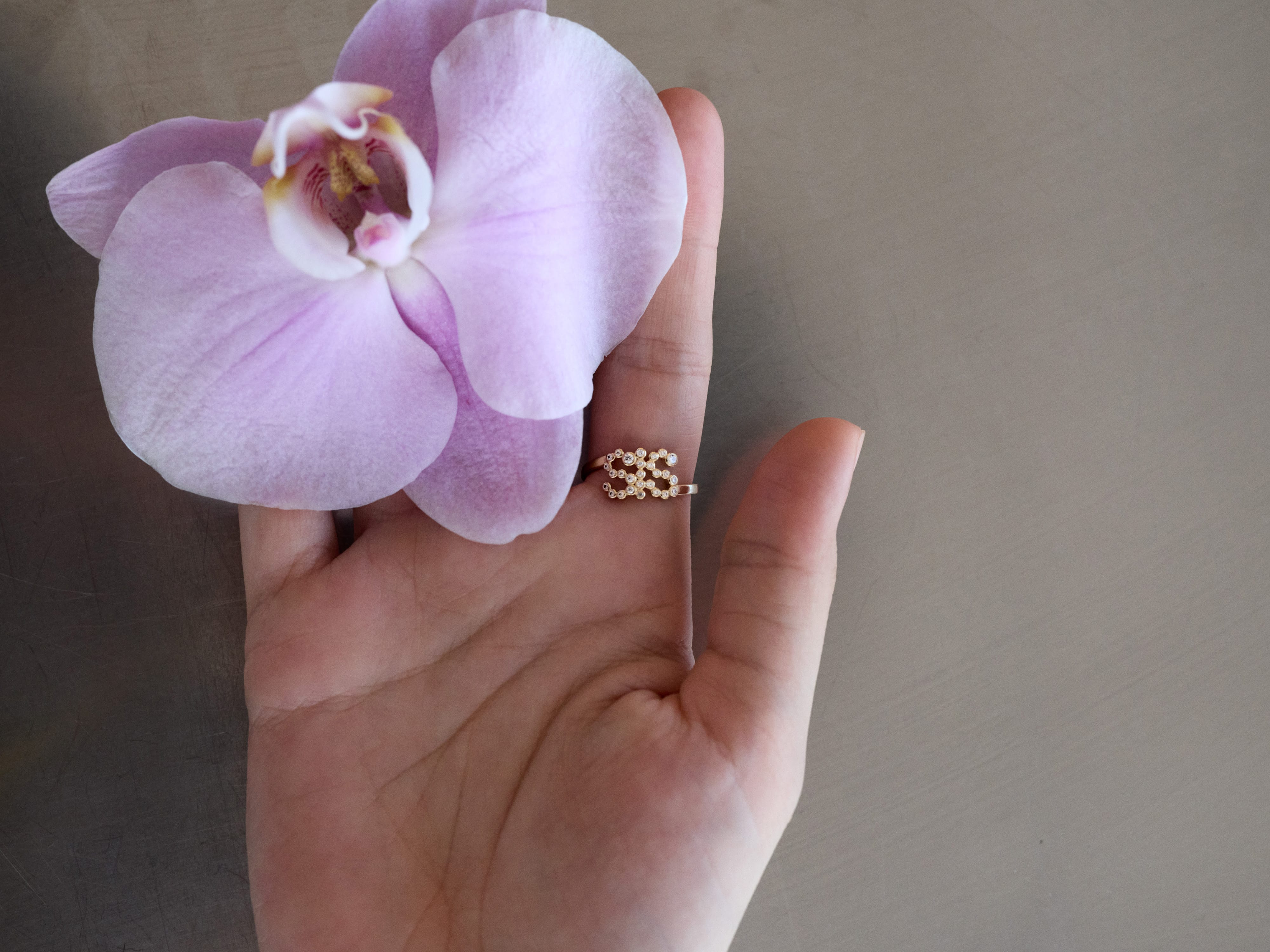 Maria Black Ringe SIS Collet Ring - Sølv