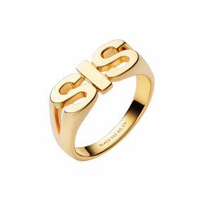 Maria Black Ringe Sis ring - Forgyldt