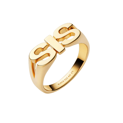 Maria Black Ringe Sis ring - Forgyldt