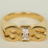 Maria Black Ringe Sis Royal Ring - forgyldt