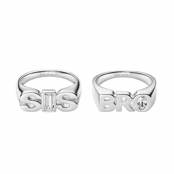 Maria Black Ringe Sis Royal Ring - sølv