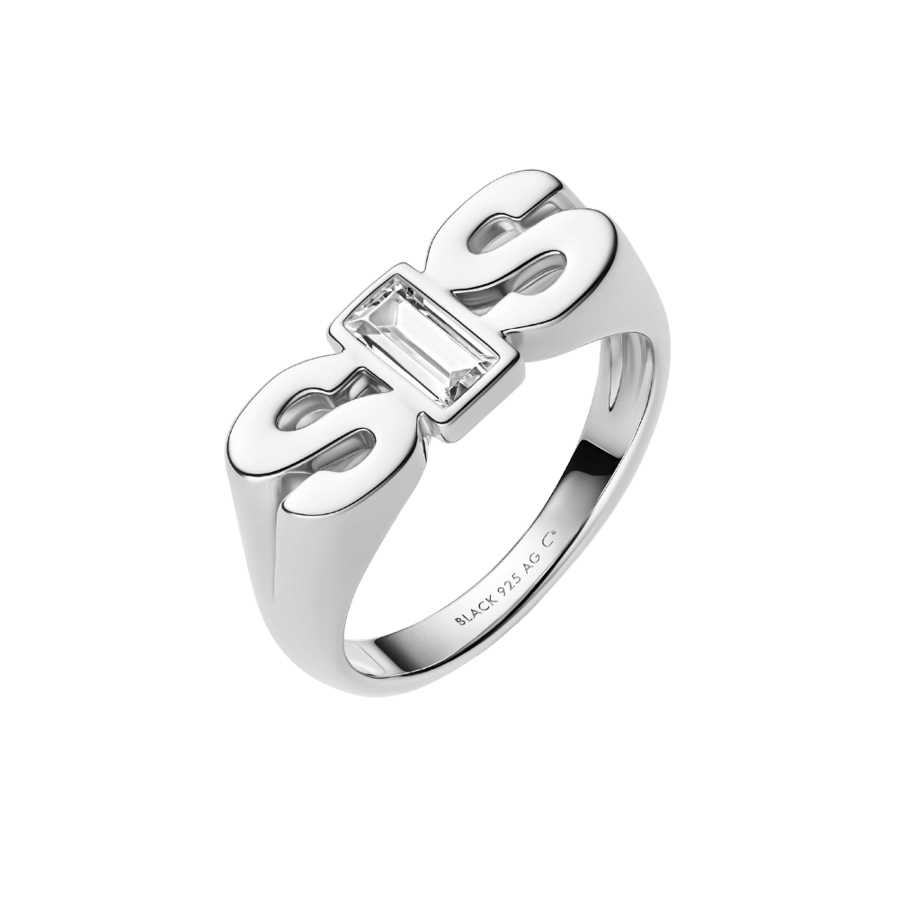 Maria Black Ringe Sis Royal Ring - sølv