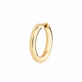 Maria Black Øreringe Forgyldt Slate 12 Huggie 100886YG-12