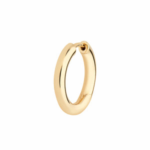 Maria Black Øreringe Forgyldt Slate 12 Huggie 100886YG-12