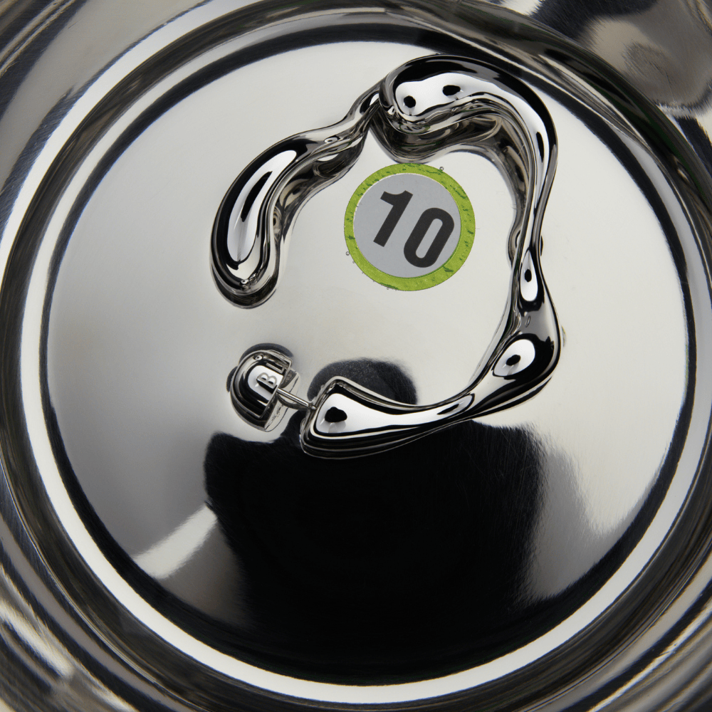 Maria Black Øreringe Splash Hoop Small - sølv