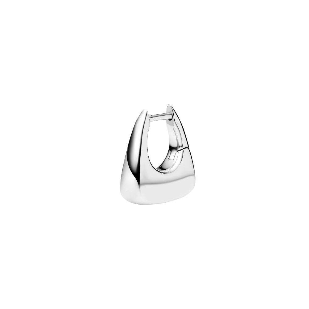 Maria Black Øreringe Tote Huggie - Sølv