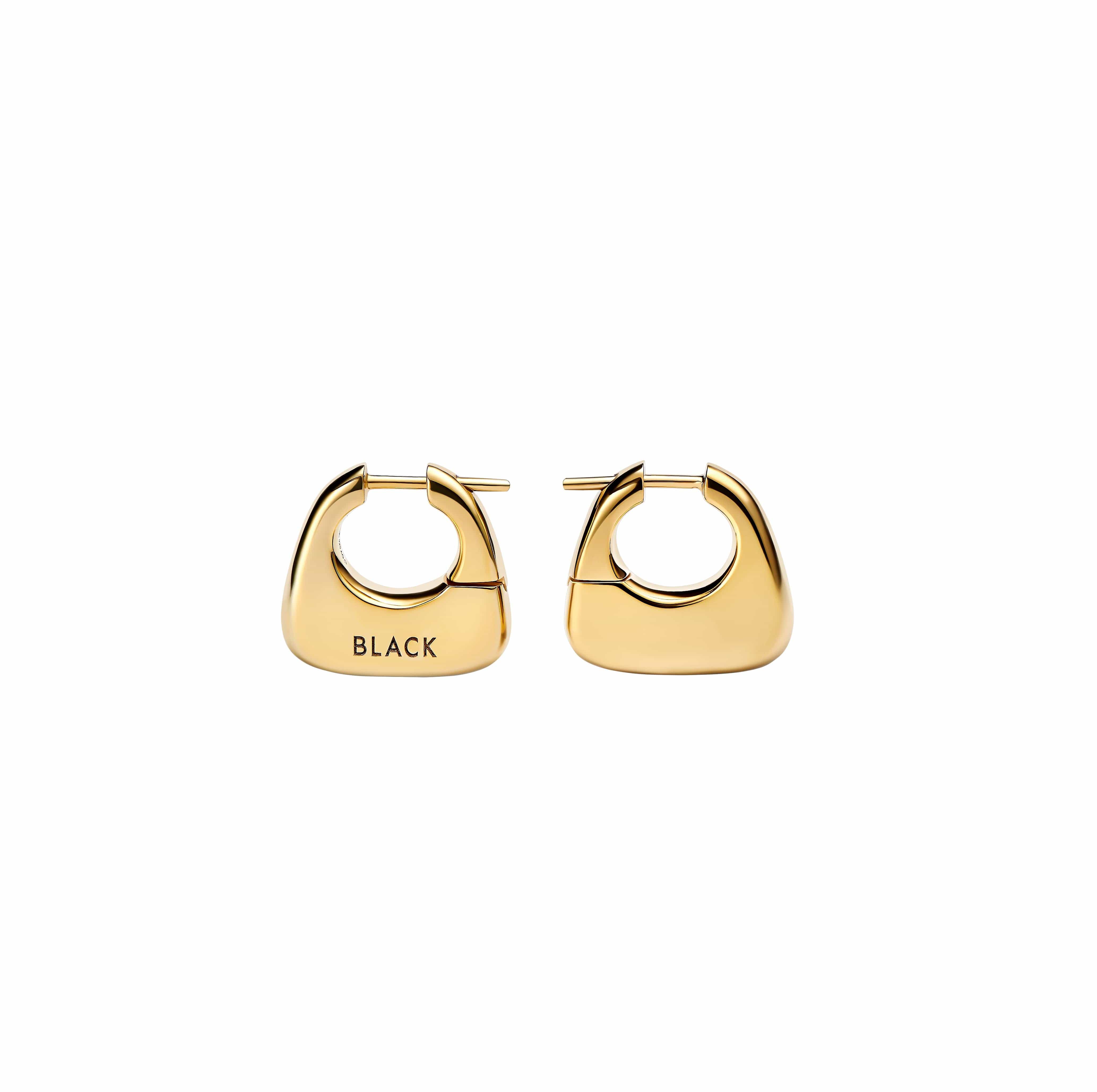 Maria Black Øreringe Par Tote small ørering - forgyldt 101107YG-S-PAIR