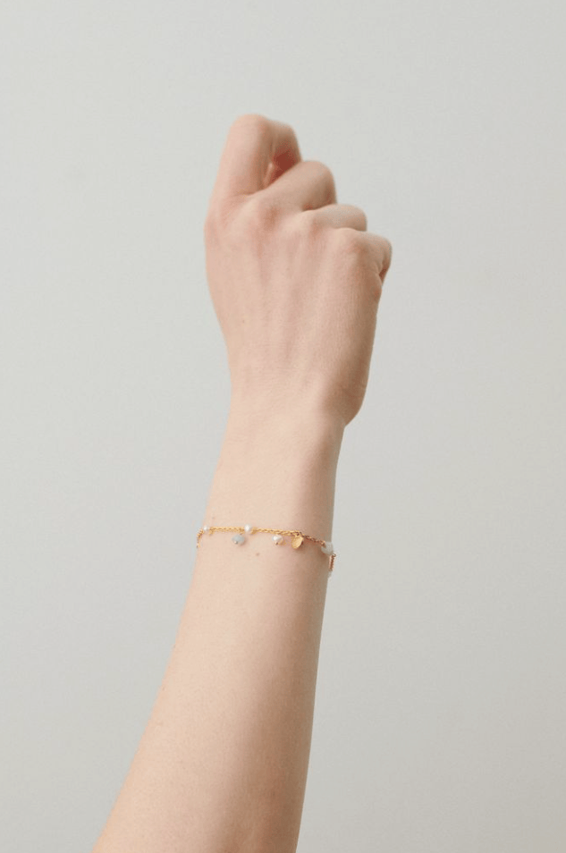 Pernille Corydon Armbånd Afterglow Sea armbånd - forgyldt b-256-gp