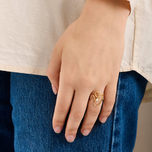 Pernille Corydon Ringe Bay Pearl Ring