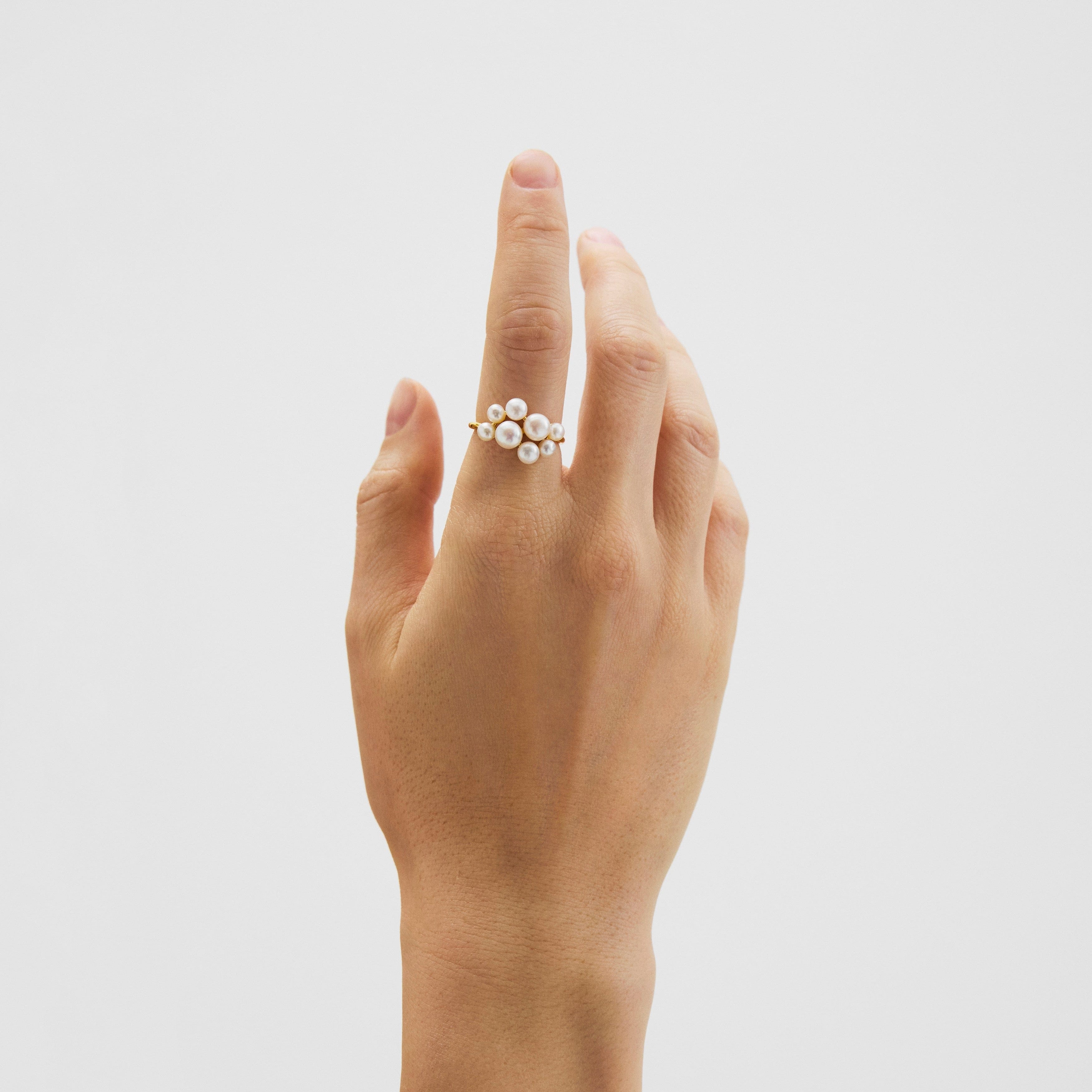 Pernille Corydon Ringe Blossom Ring - forgyldt