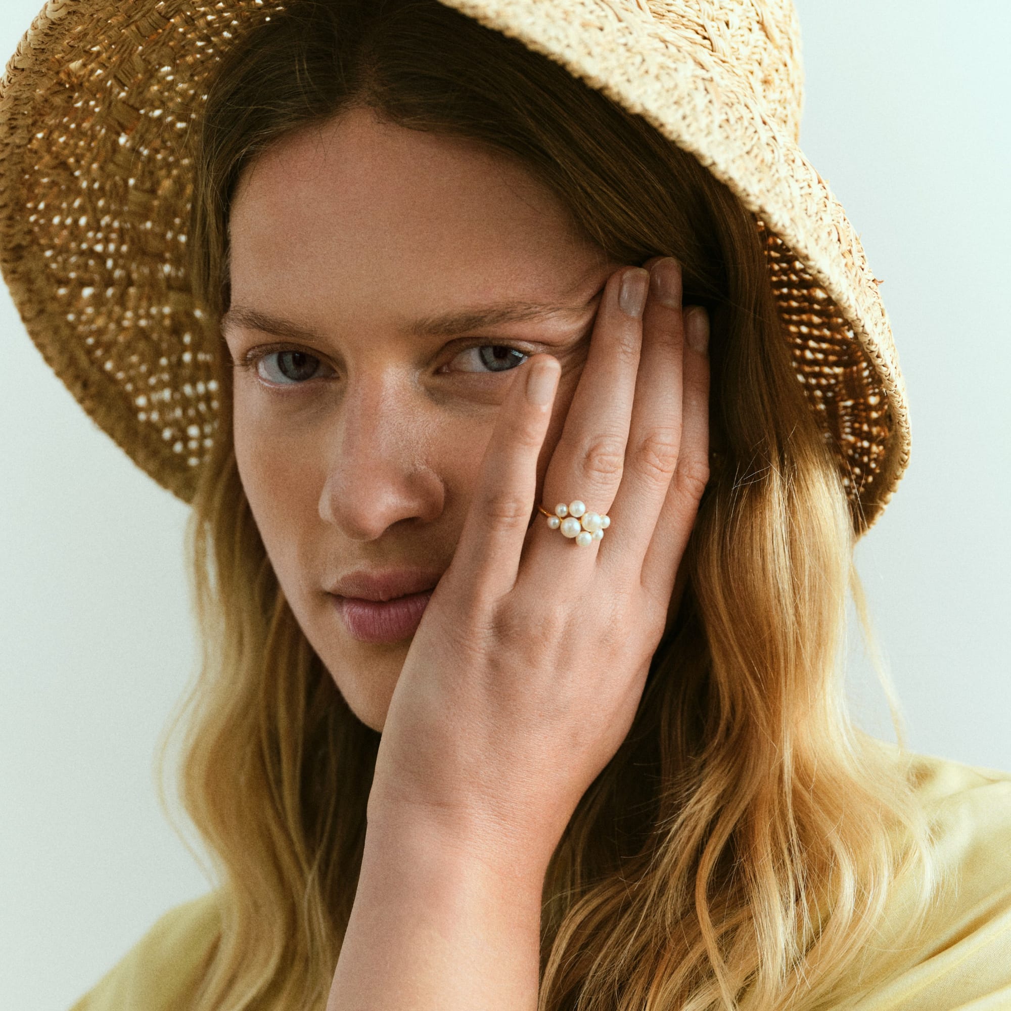 Pernille Corydon Ringe Blossom Ring - forgyldt