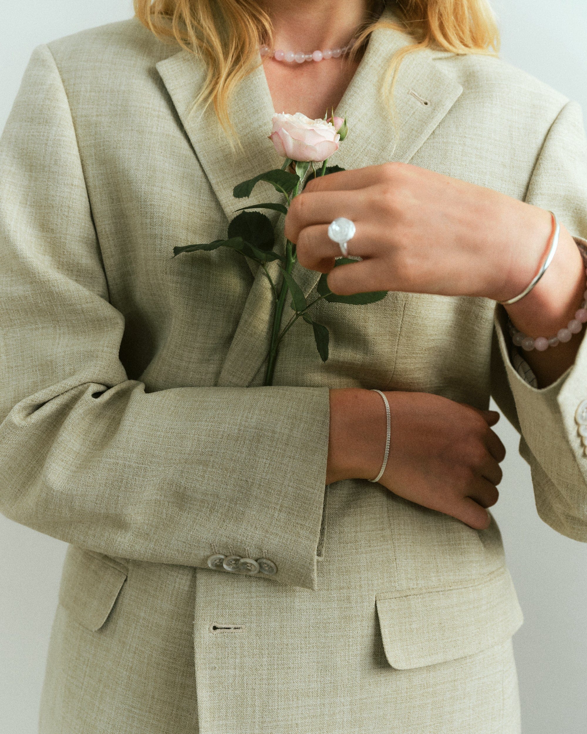 Pernille Corydon Armbånd Blush armbånd - SØLV b-526-s