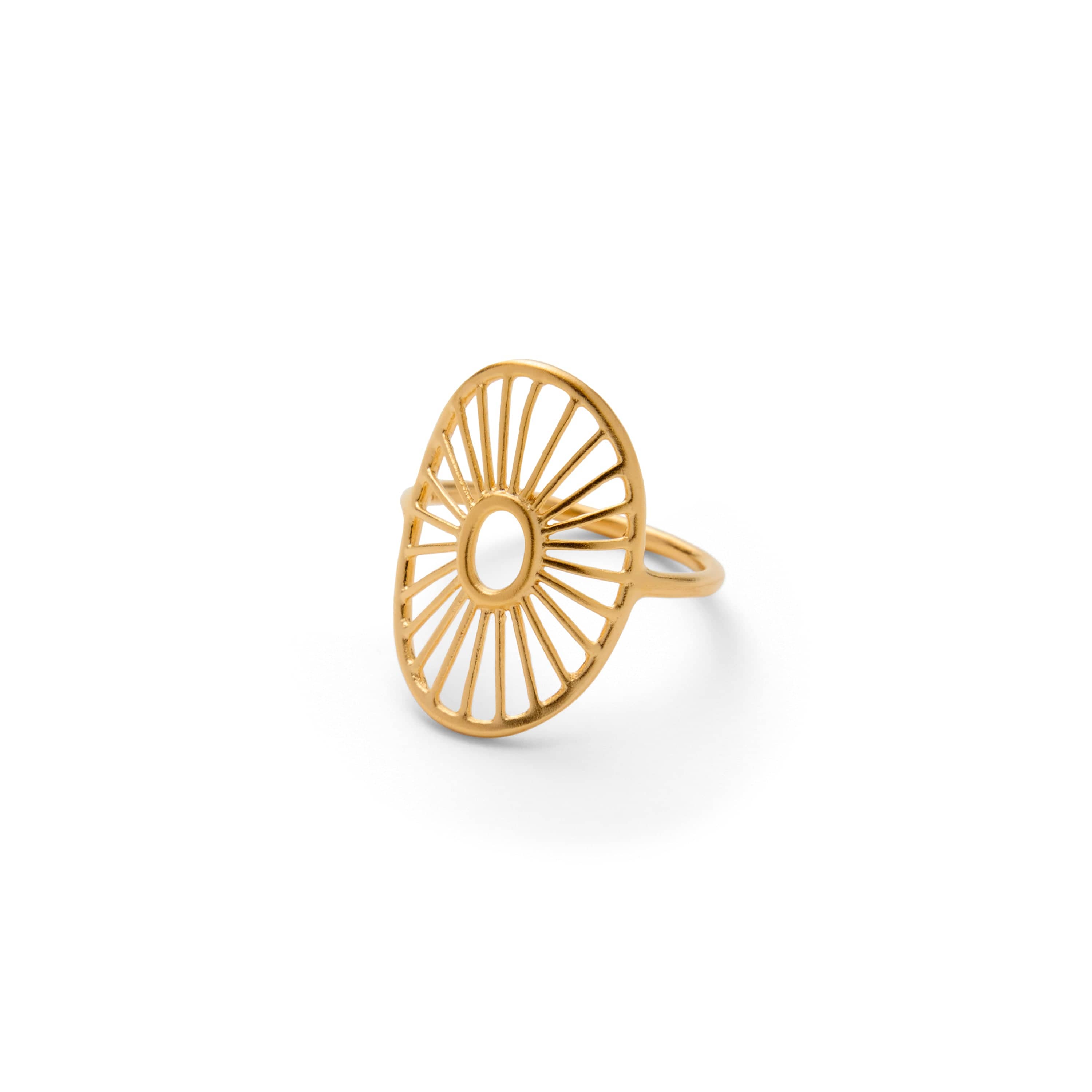 Pernille Corydon Ringe Daylight signature ring - forgyldt