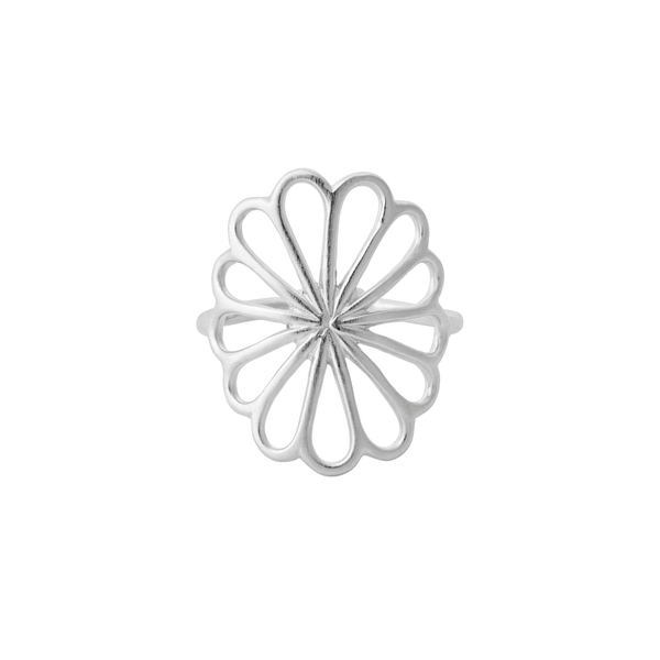 Pernille Corydon Ringe Large Bellis ring - sølv