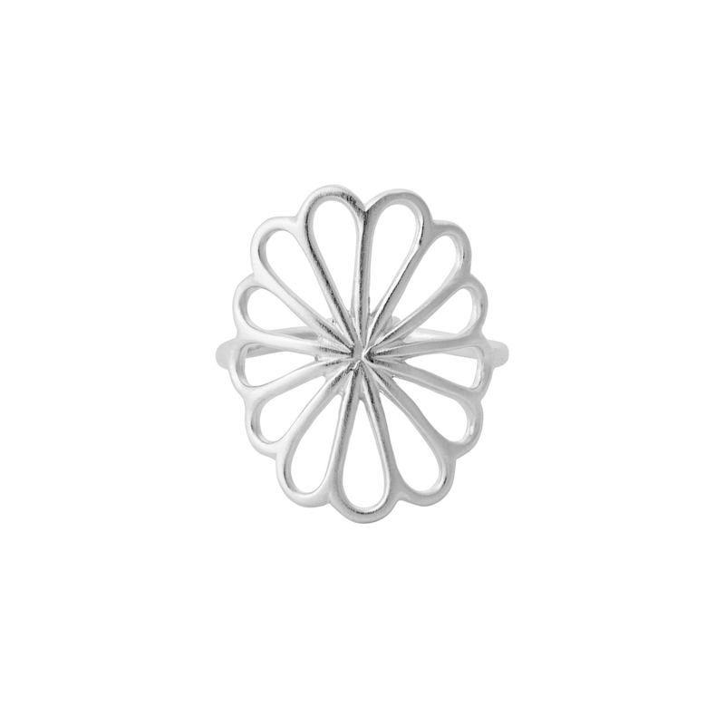 Pernille Corydon Ringe Large Bellis ring - sølv