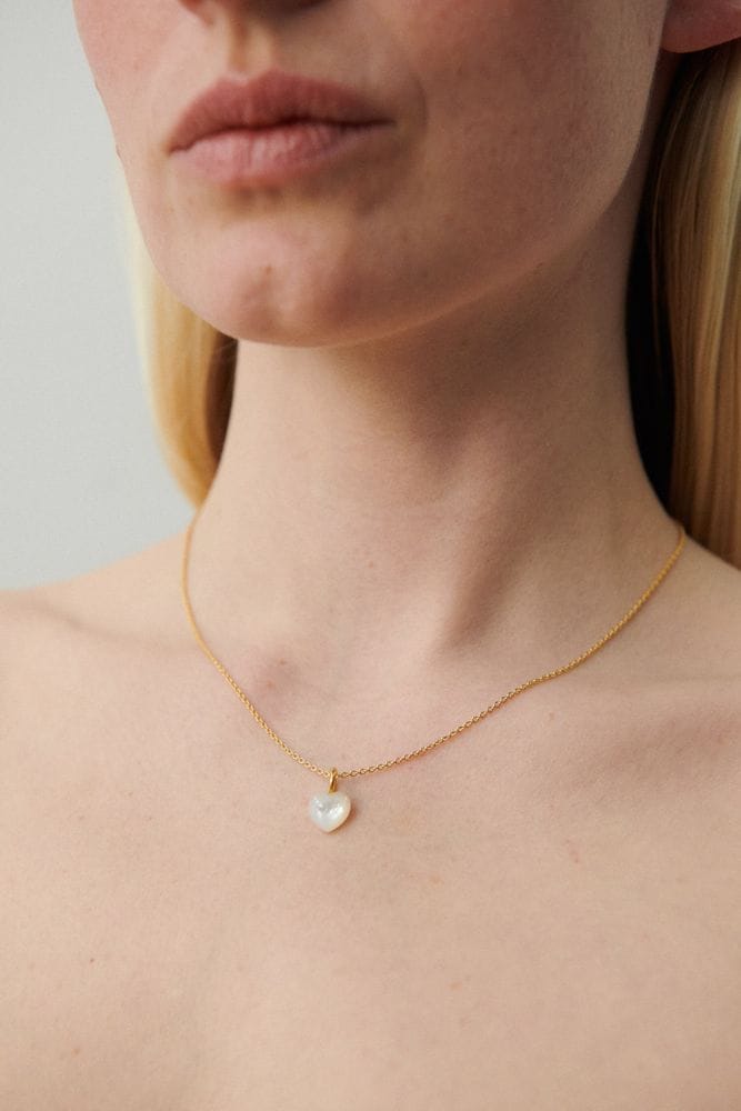 Pernille Corydon Halskæder Ocean Heart halskæde - sølv n-387-s