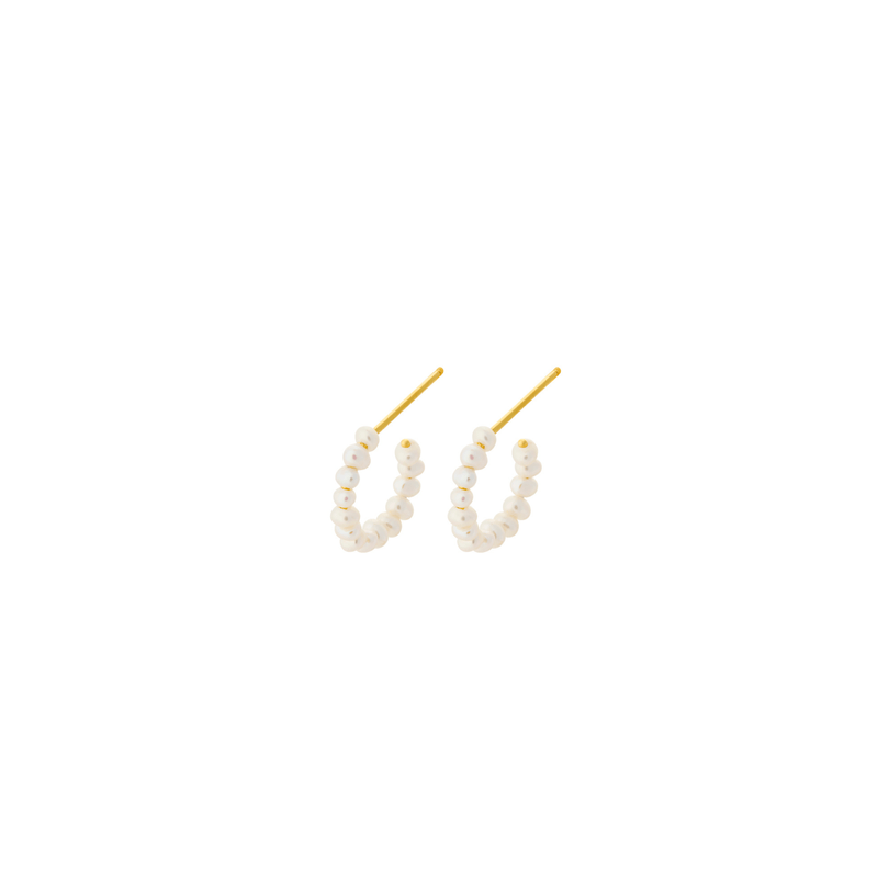 Pernille Corydon Øreringe Ocean Treasure Hoops e-438-gp