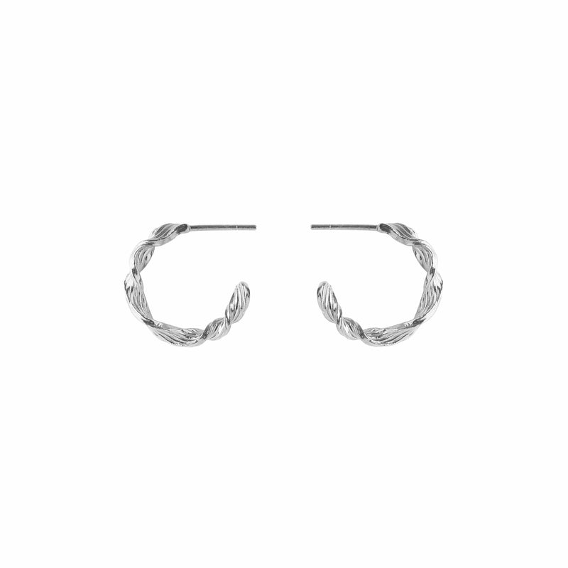 Pernille Corydon Øreringe Small Dancing Wave Hoops e-488-s