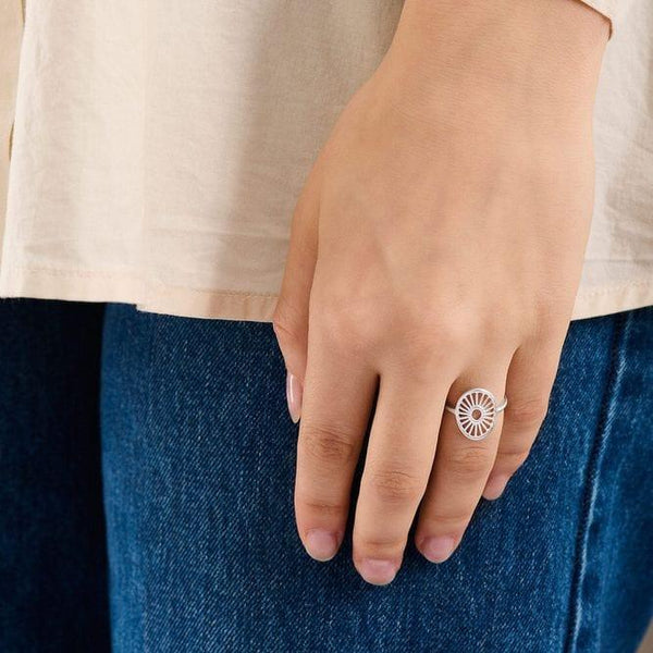 Pernille Corydon Ringe Small Daylight ring - forgyldt