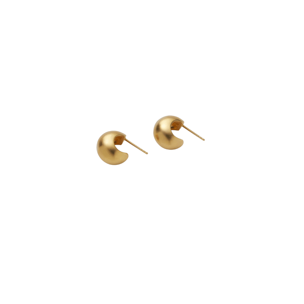 Pernille Corydon Øreringe Small Echo Hoops - forgyldt messing e-744-gp