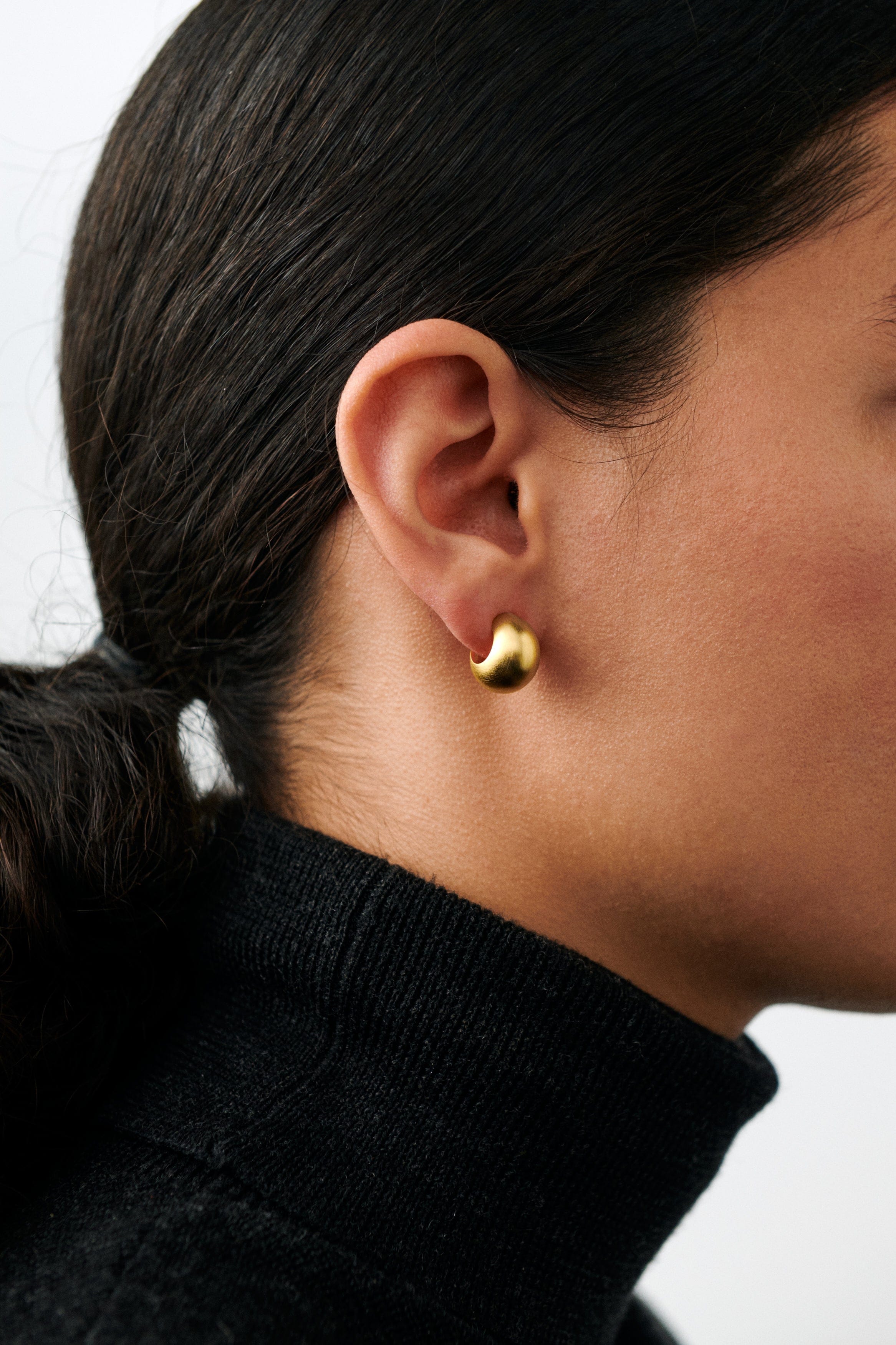 Pernille Corydon Øreringe Small Echo Hoops - sølvbelagt messing e-744-s