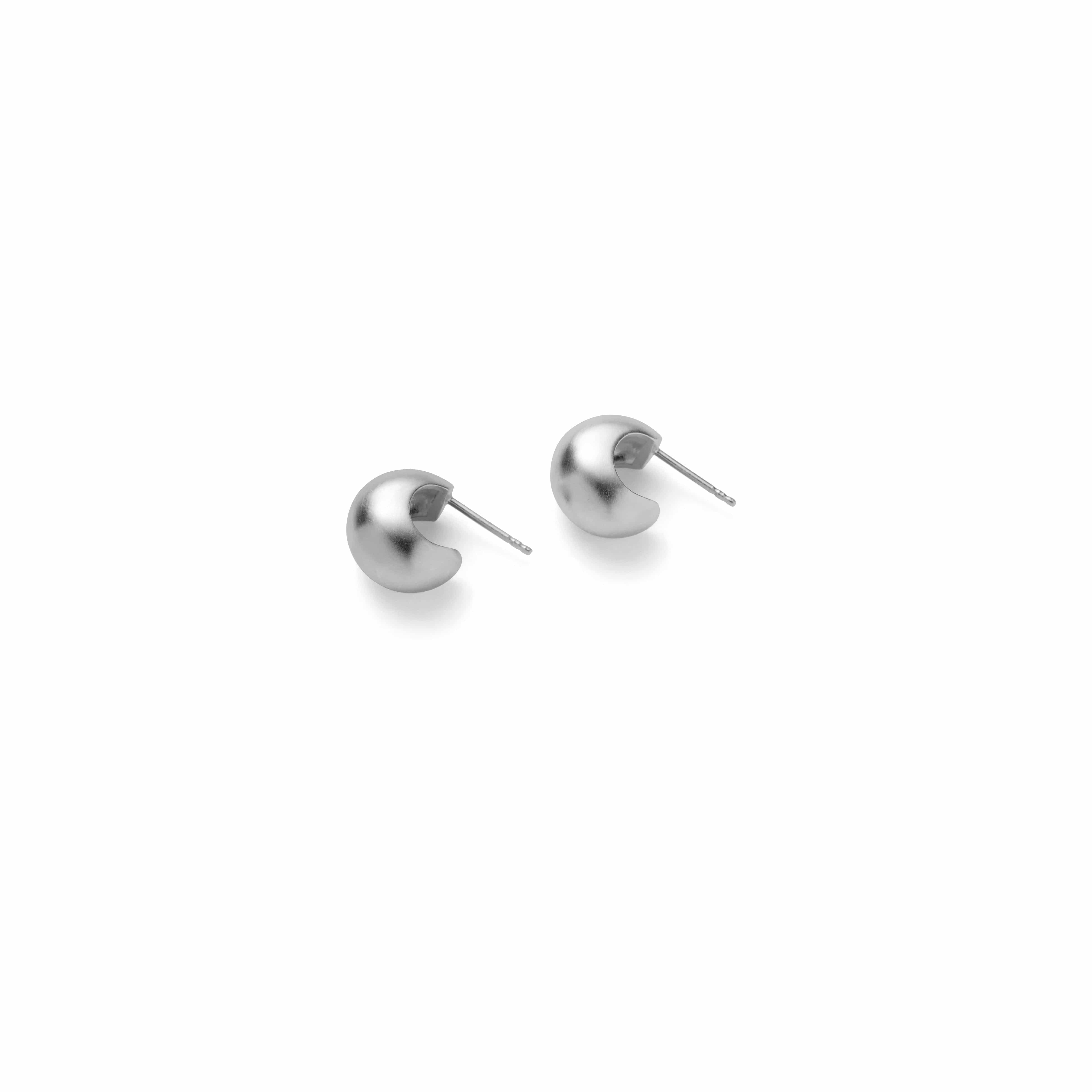 Pernille Corydon Øreringe Small Echo Hoops - sølvbelagt messing e-744-s