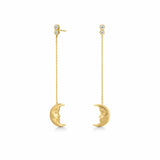 Polar Jewelry Øreringe Hanging Moon POL224