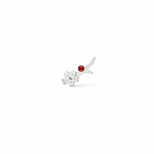 Polar Jewelry Øreringe Sølv Sakura earcrawler SAK-EC-L-SL-RC-00109