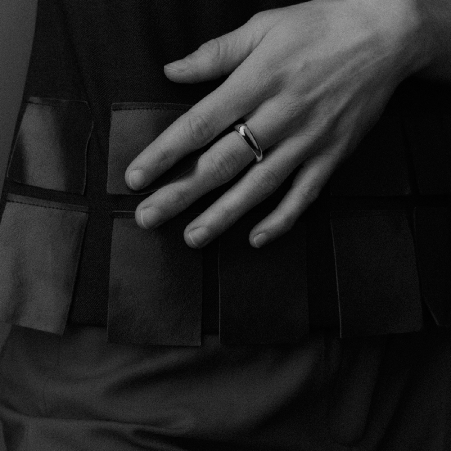 Ragbag Ringe Dagny stacking ring - sølv