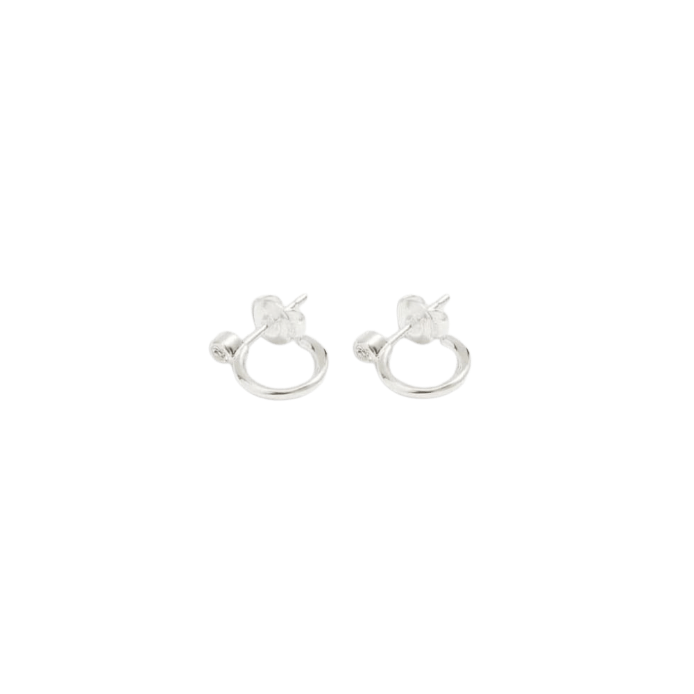 RAGBAG Øreringe Odette hoops - sølv 12110-ss