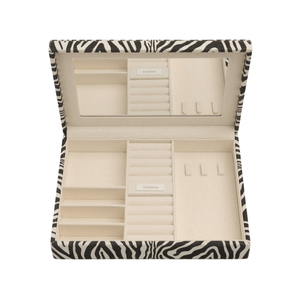 RAGBAG Smykkeskrin Ragbag smykkeskrin - Zebra