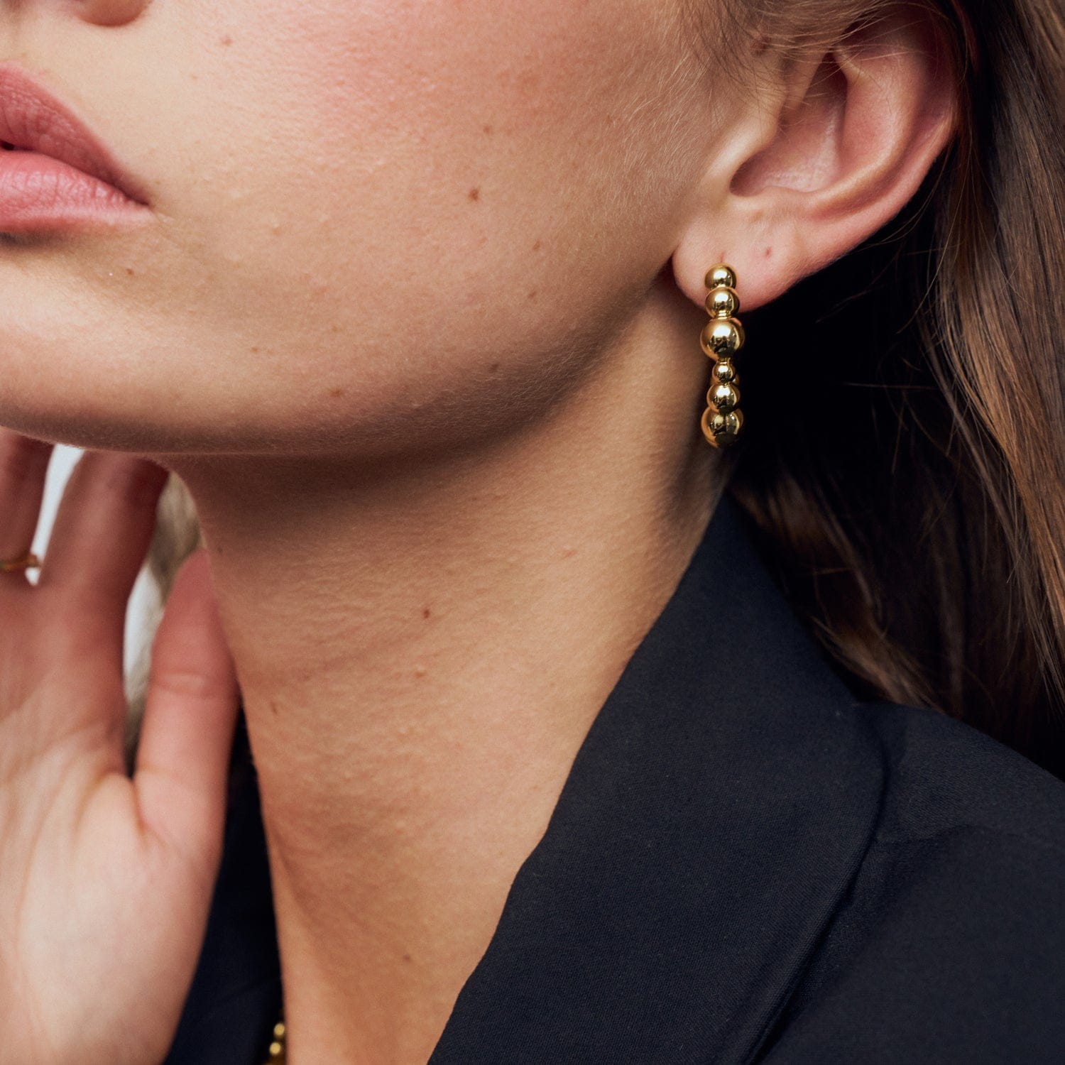 Sif Jakobs Øreringe Bormio circolo øreringe - sølv SJ-E2598