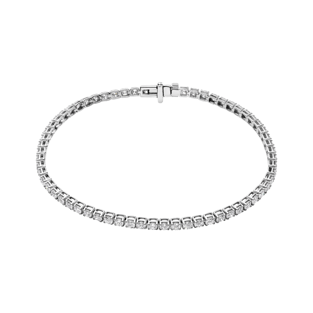 Sif Jakobs Armbånd Diamante tennis armbånd - 14 karat hvidguld