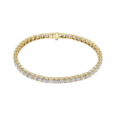 Sif Jakobs Armbånd Diamante tennis armbånd large - 14 karat guld