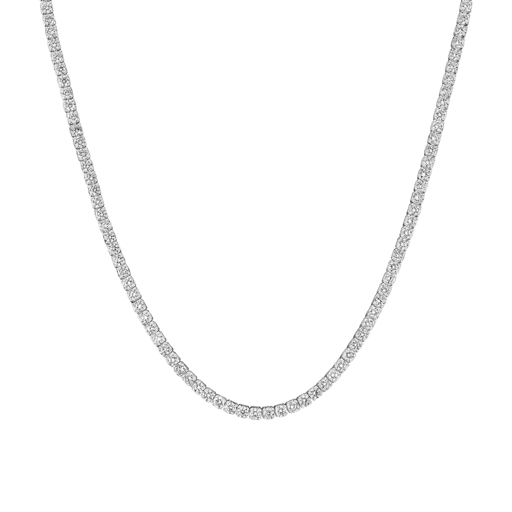 Sif Jakobs Halskæder Diamante tennis halskæde 14,88 carat - 14 karat hvidguld SJ-N2874-WD-WG