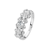 Sif Jakobs Ringe Fior Grande ring med labgrown diamanter - 14K hvidguld