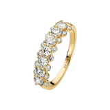 Sif Jakobs Ringe Fior ring med labgrown diamanter - 14K